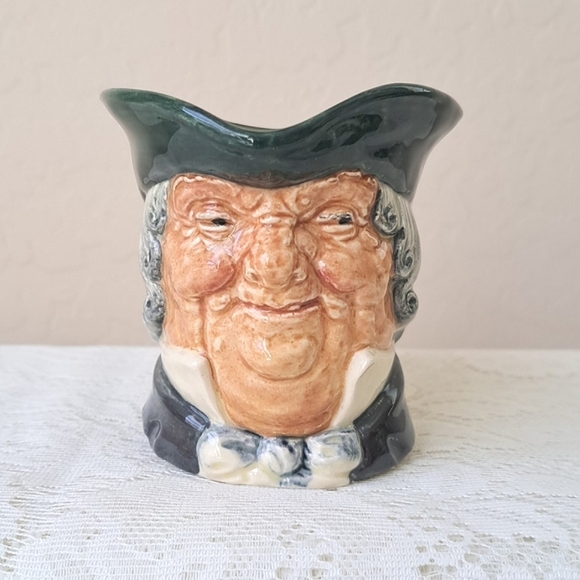 Royal Dalton Parson Brown Character Jug Small D5529 Creamer Mug Collectible - Picture 4 of 11